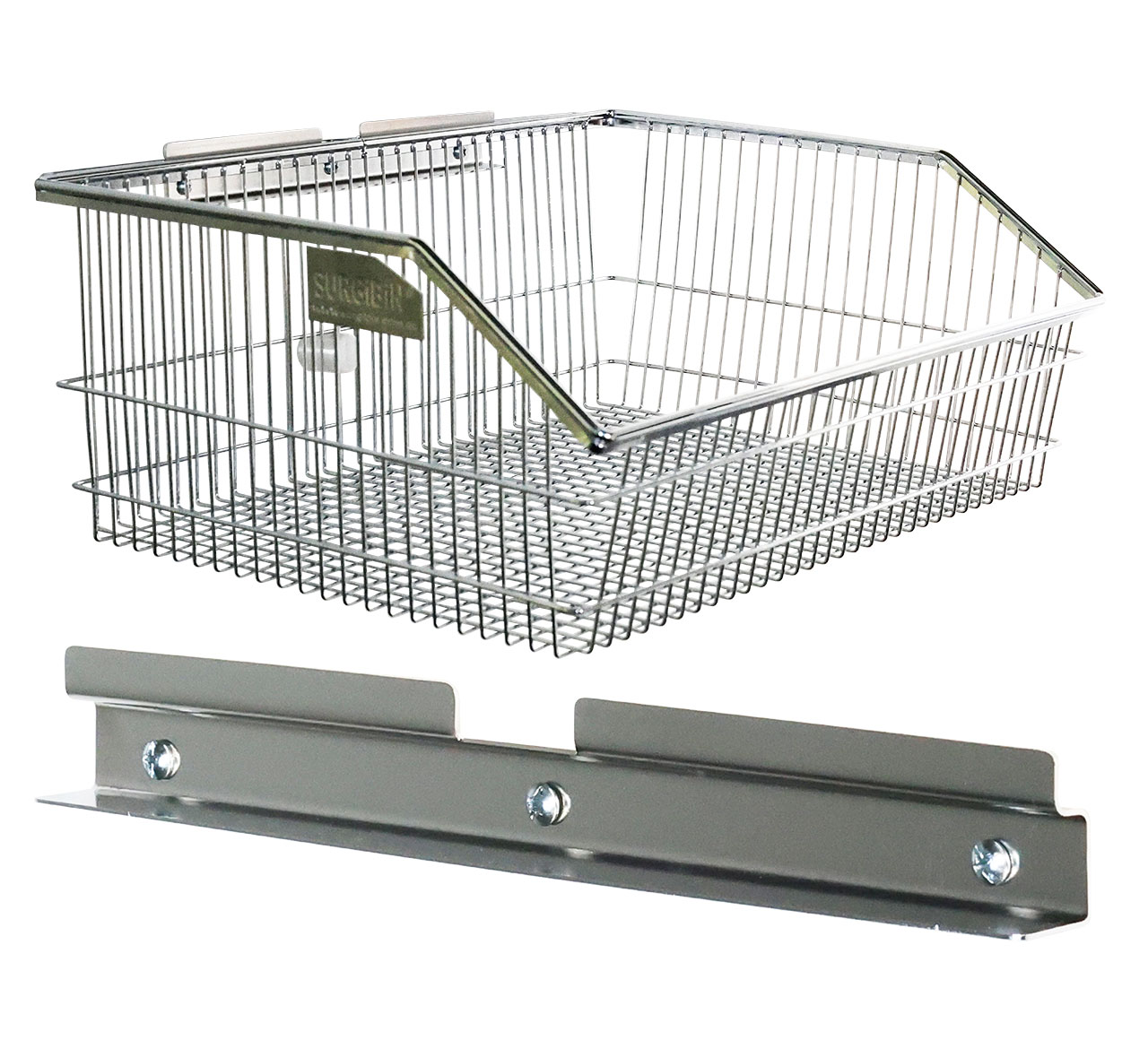 SURGIBIN®-Double Wall Bracket with Wire Bin SURGIBIN®-Double Wall Bracket with Wire Bin