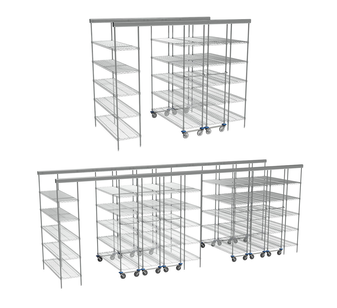 SURGISPAN® Inline Shelving System SURGISPAN® Inline Shelving System