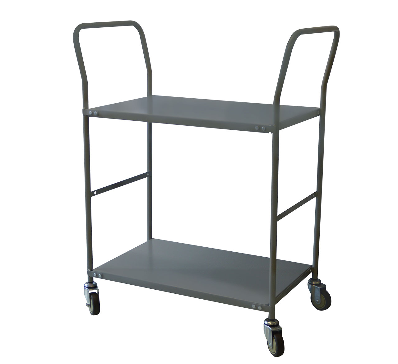 2 Tier Double Handle Trolley