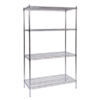 Chrome-Wire Shelving Static Bay | chrome-wire shelving static bay