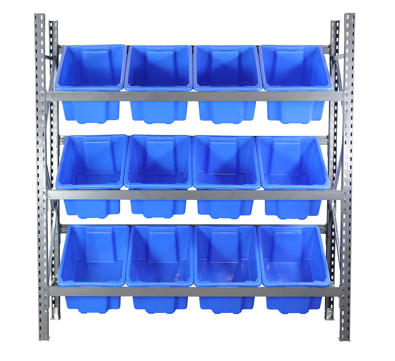 STACKRACK® 52L x 12 Blue TUFFTOTE® Bins STACKRACK® 52L x 12 Blue TUFFTOTE® Bins
