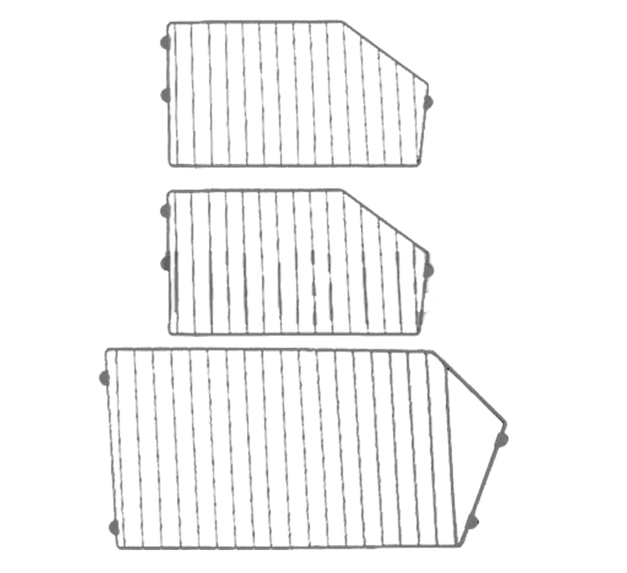SURGIBIN® Dividers - Wire Bins Dividers-SURGIBIN® Wire Bins