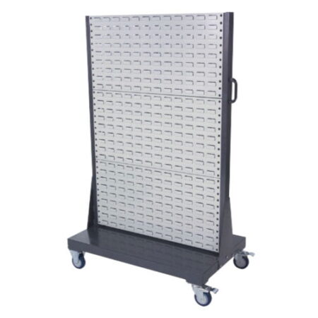 Industrial Metal Louvre Panel Trolley