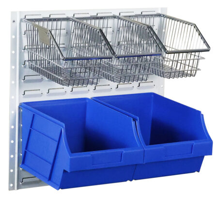 Standard Metal Louvre Panel- with bins