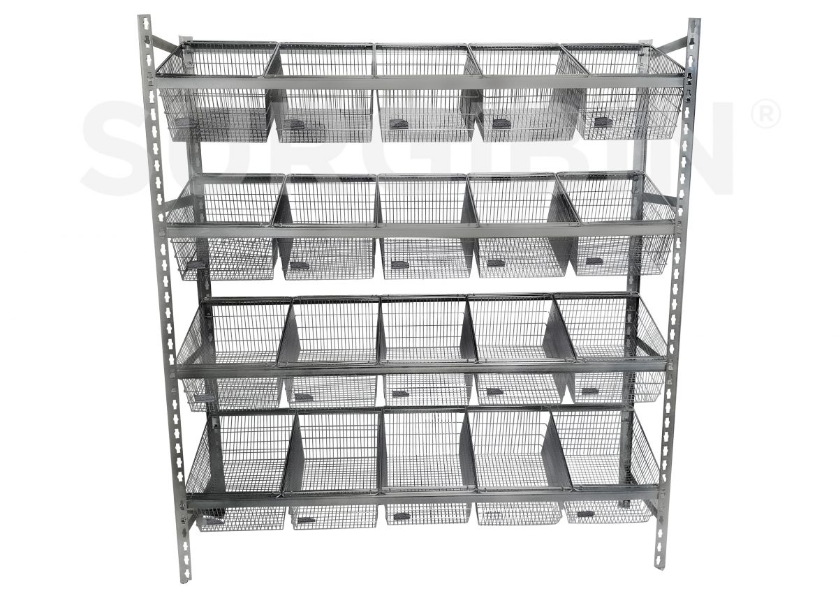 Hospital Storage Racking Healthcare Bulk Storage Rack | Krosstech