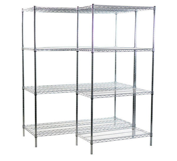 Wire Shelving Static Bay-1800H (4 Shelves) | KrossTech