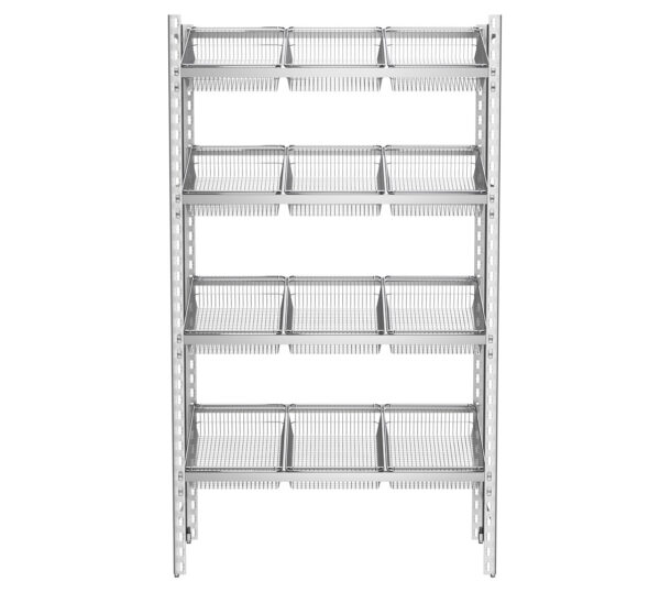 Bulk Basket Rack-Series 1 (small baskets) | Krosstech