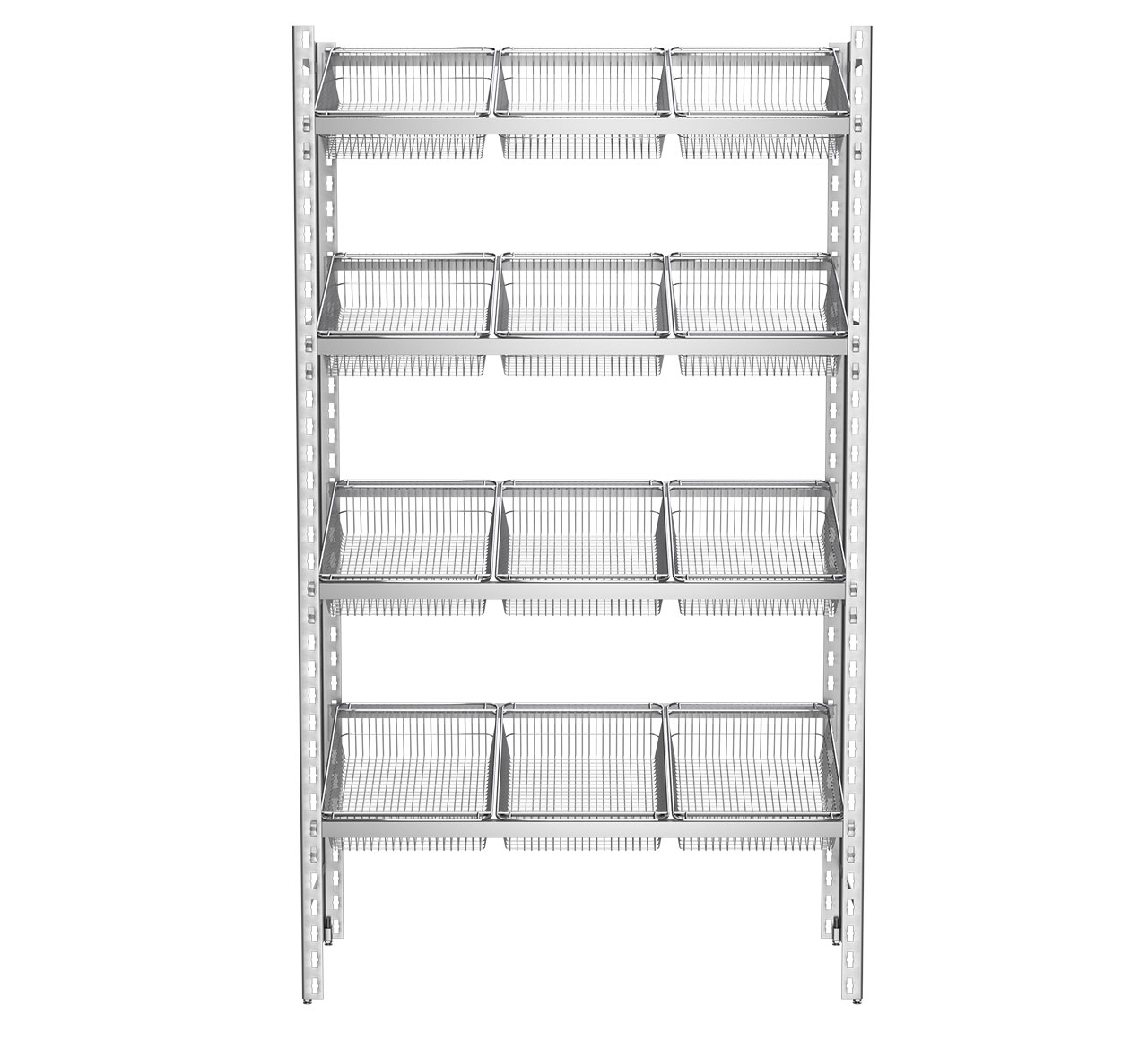 Bulk Basket Rack - Series 1: 1050mm Wide Bulk Basket Rack - Series 1: 1050mm Wide