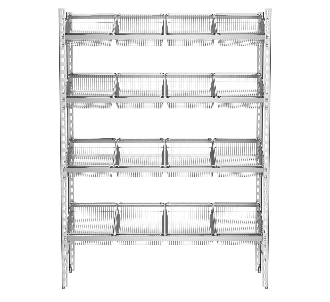 Bulk Basket Rack - Series 1: 1350mm Wide Bulk Basket Rack - Series 1: 1350mm Wide