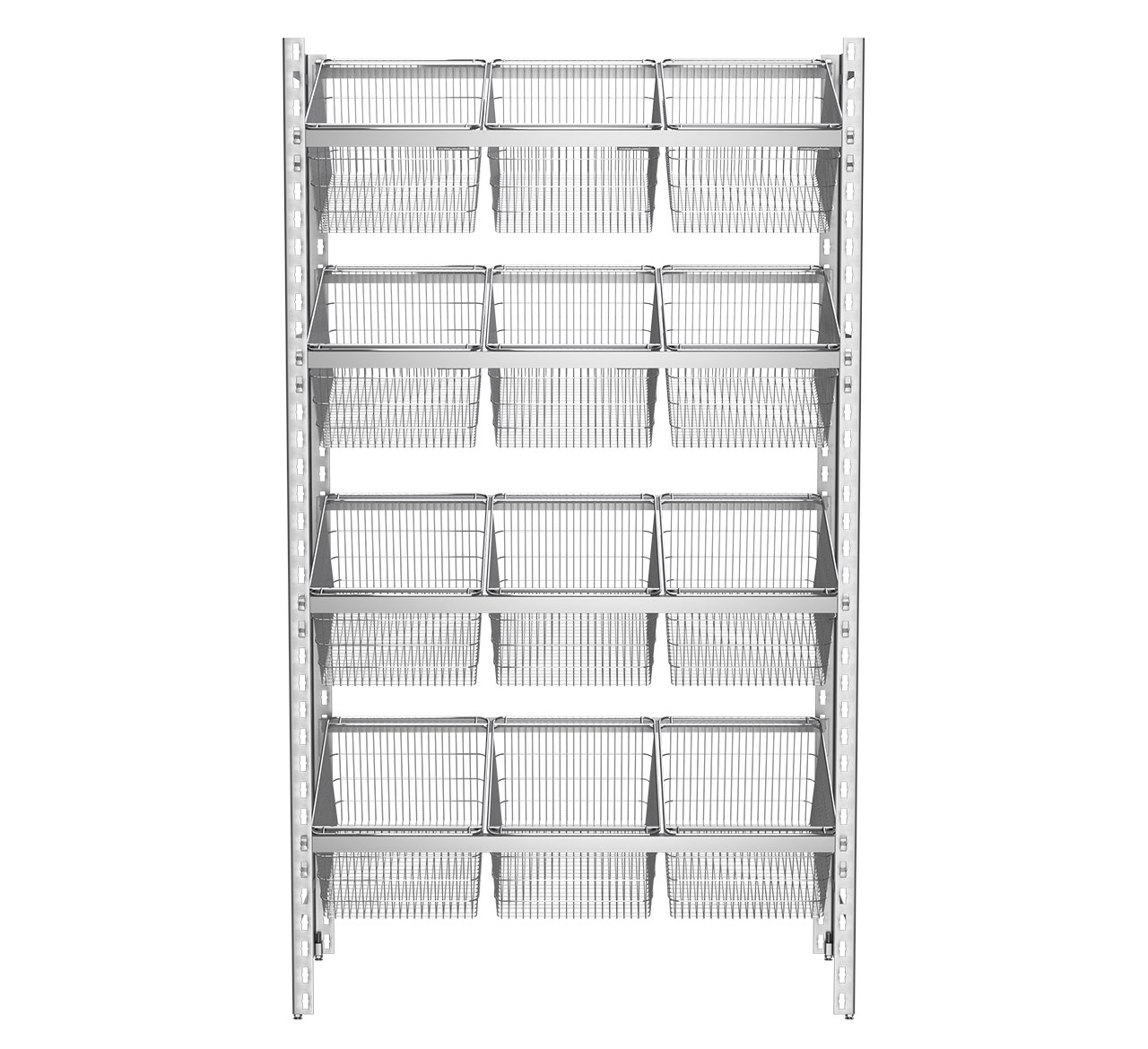 Website Bulk Basket Rack-Series 2: 1050mm Wide Website Bulk Basket Rack-Series 2: 1050mm Wide