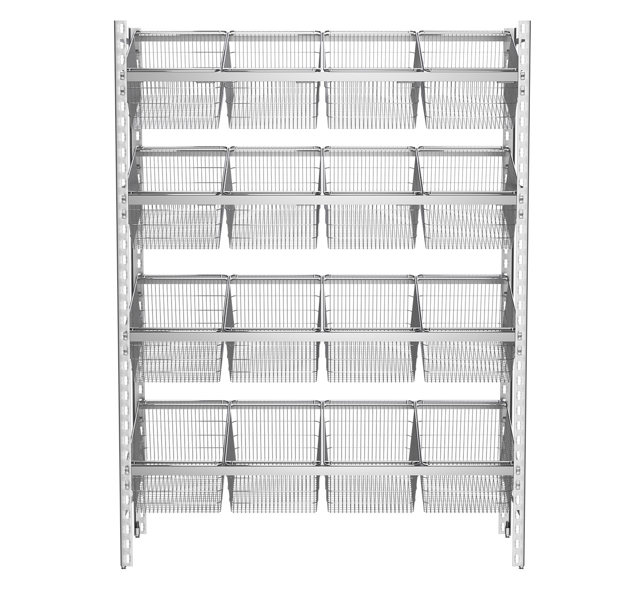 Website Bulk Basket Rack-Series 2: 1350mm Wide Website Bulk Basket Rack-Series 2: 1350mm Wide