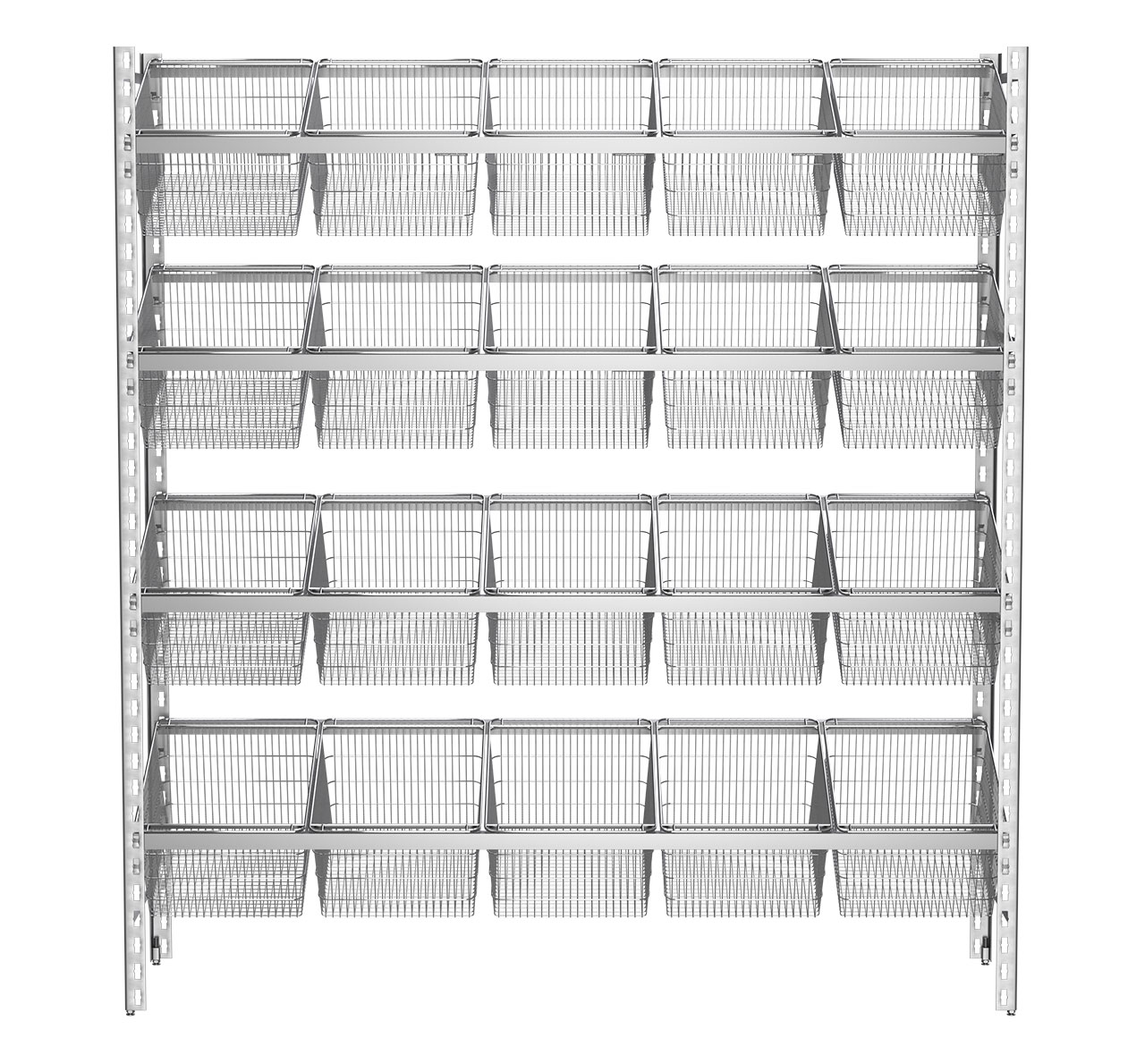 Website Bulk Basket Rack-Series 2: 1650mm Wide Website Bulk Basket Rack-Series 2: 1650mm Wide