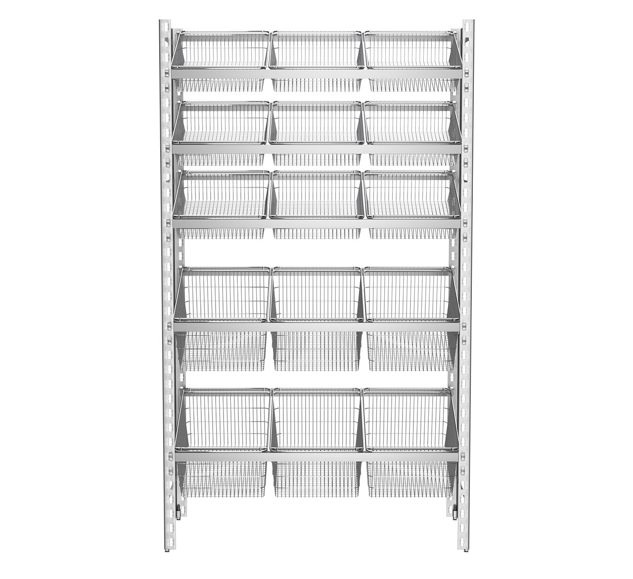 Bulk Basket Rack-Series 3: 1050mm Wide Bulk Basket Rack-Series 3: 1050mm Wide