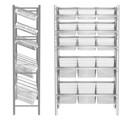 Bulk Basket Rack-Series 3
