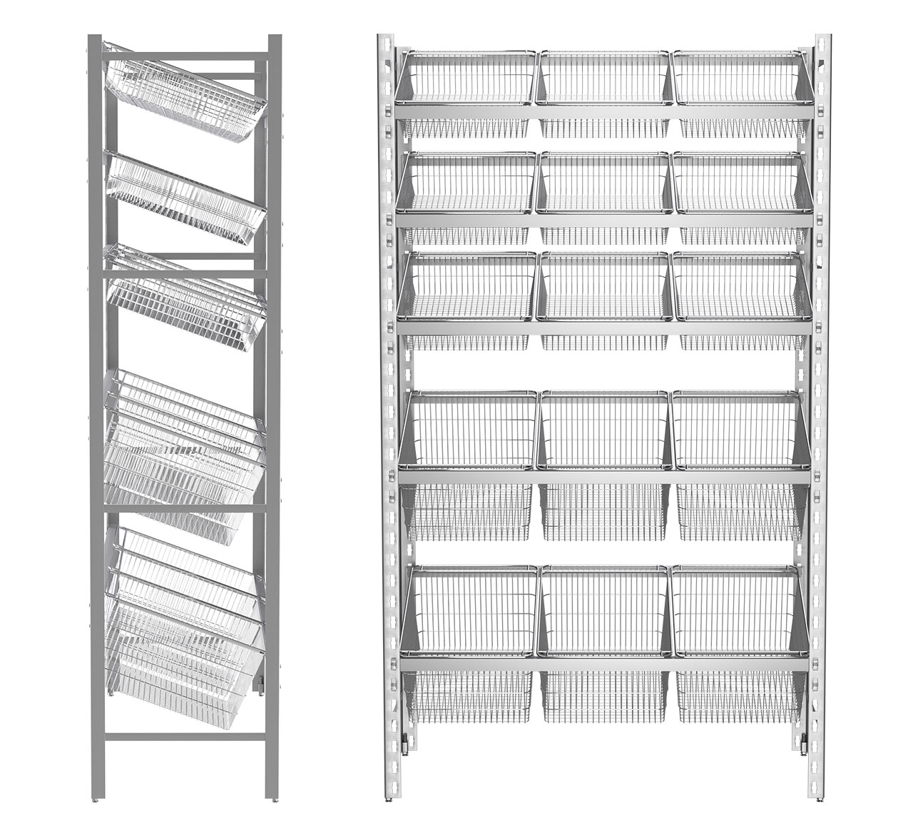Bulk Basket Rack-Series 3 Bulk Basket Rack-Series 3
