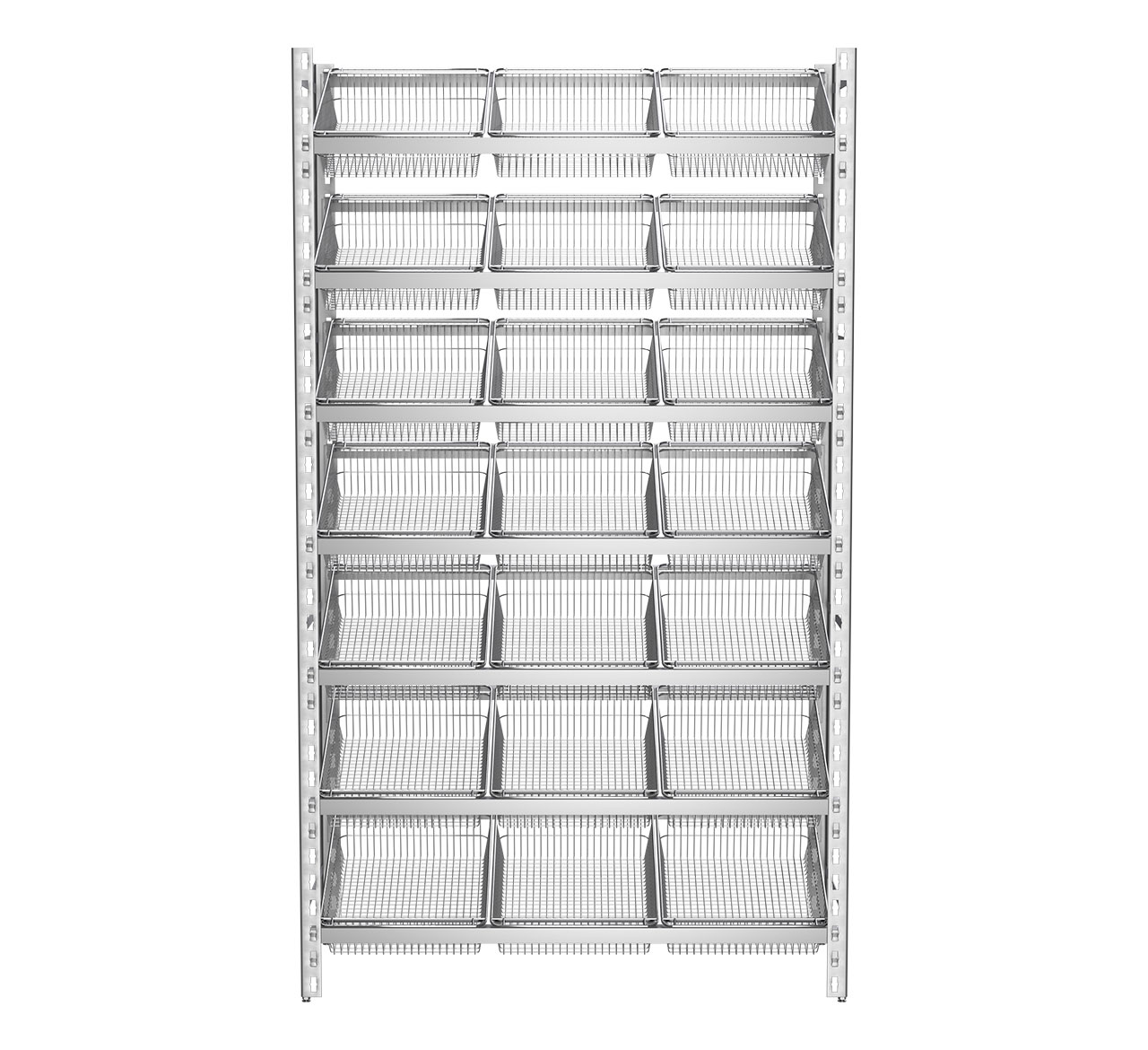 Bulk Basket Rack-Series 4: 1050mm Wide Bulk Basket Rack-Series 4: 1050mm Wide