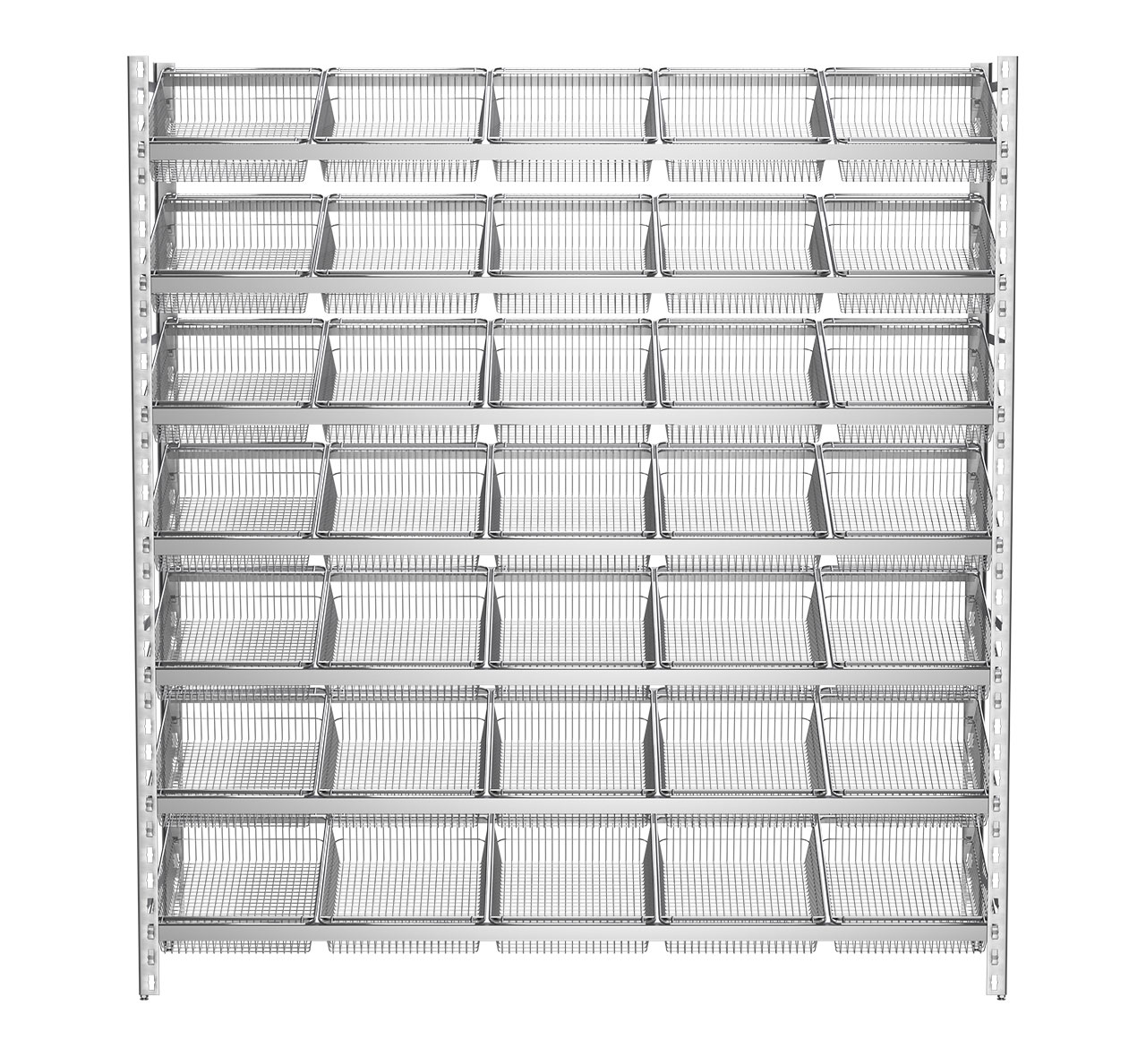 Bulk Basket Rack-Series 4: 1650mm Wide Bulk Basket Rack-Series 4: 1650mm Wide