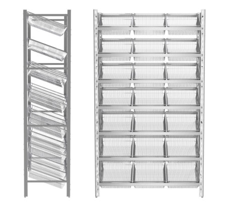 Bulk Basket Rack-Series 4