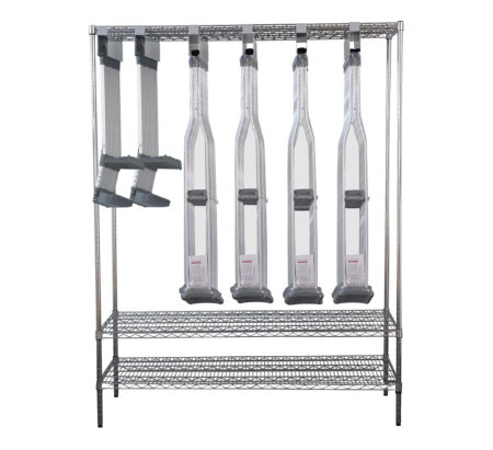 SURGISPAN® Crutch Storage Rack