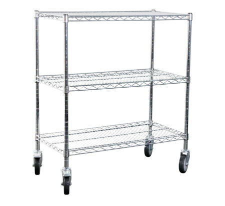 SURGISPAN Wire Shelving Mobile Bay-1030H