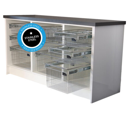 Sliding Basket - Stainless steel