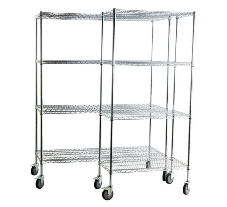 Mobile Wire Shelving