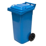 120L Wheelie Bin - Blue