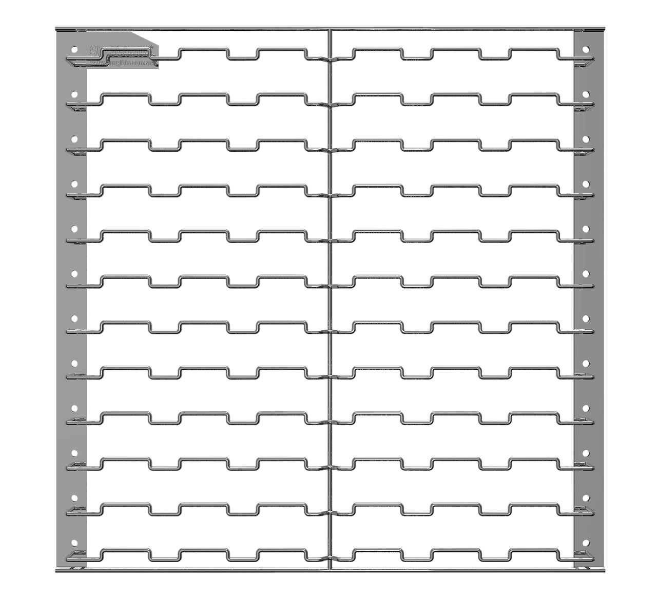 SURGIBIN® Wire Louvre Panel - 460mm H SURGIBIN® Wire Louvre Panel - 460mm H